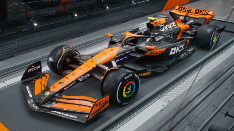 McLaren reveló su auto para la temporada 2024 de F1