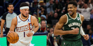 Booker y Giannis brillaron en la NBA