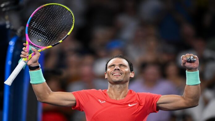 Nadal sigue a buen ritmo en Brisbane