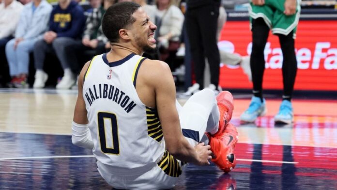 Tyrese Haliburton se lesiona en victoria de Pacers