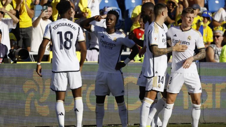 El Real Madrid venció a Las Palmas