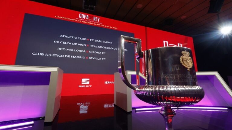 Se definen los encuentros de los cuartos de final de la Copa del Rey