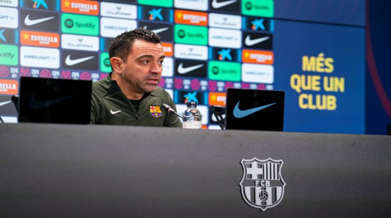Xavi: «El día que los jugadores no estén conmigo, me iré para casa»