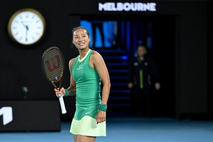 Zheng vence a Dodin para estrenarse en los cuartos de final