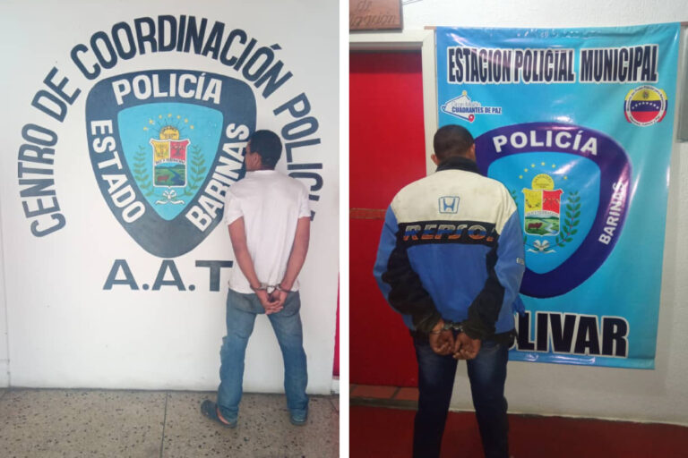 Detuvieron a dos hombres en Barinas responsables de presunto abuso sexual