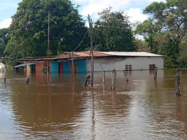 Siete viviendas en Monagas están afectadas por las lluvias