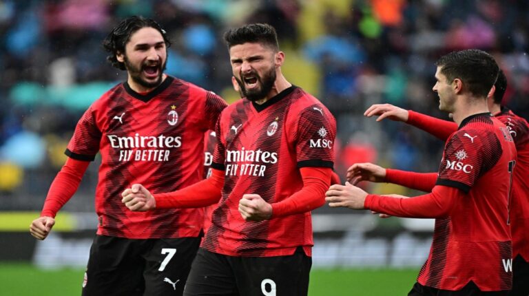 Milan no tuvo inconvenientes para golear al Empoli
