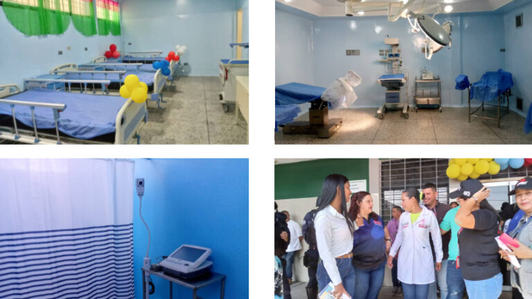 Rehabilitaron áreas afectadas por incendio en Hospital Universitario de Barinas