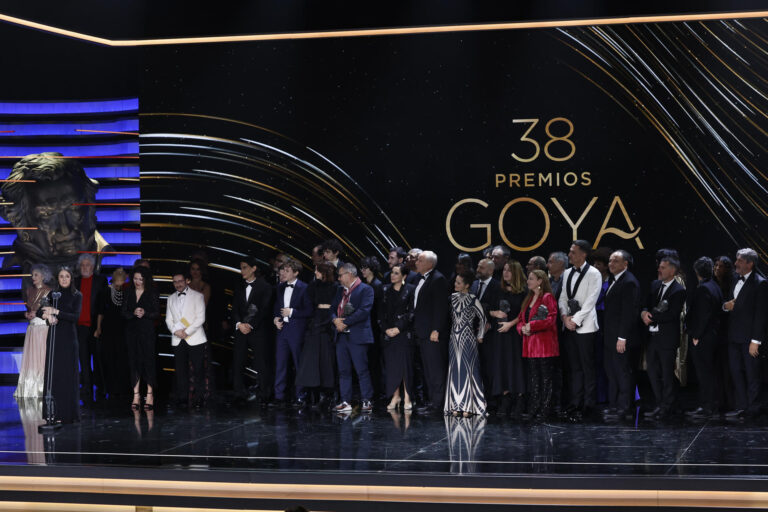 ‘La sociedad de la nieve’ triunfadora de los Goya, con 12 premios