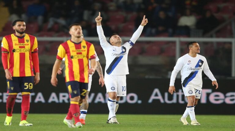 Inter continúa acercándose al ‘Scudetto’ con los goles de Lautaro