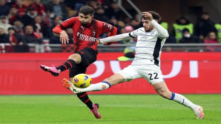 Milan no pudo pasar del empate ante Atalanta