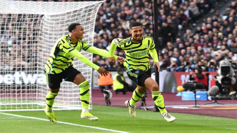 Arsenal humilló 6-0 al West Ham
