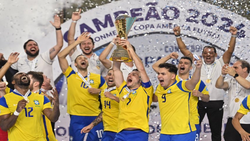 Brasil conquistó la Copa Amércia de futsal