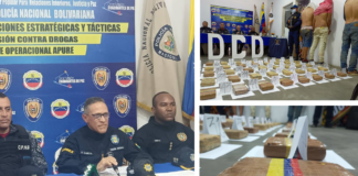 Detienen a 2 hombres con 50 kilos de marihuana y 1 una granada en Apure