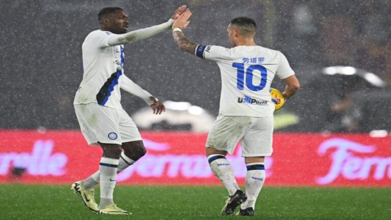 Inter acaba con el invicto de De Rossi y acerca el 'Scudetto'