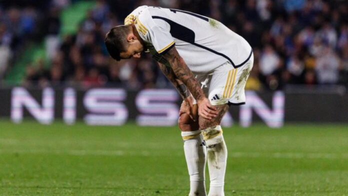 Joselu, unas tres semanas de baja en el Real Madrid por edema óseo en el tobillo derecho