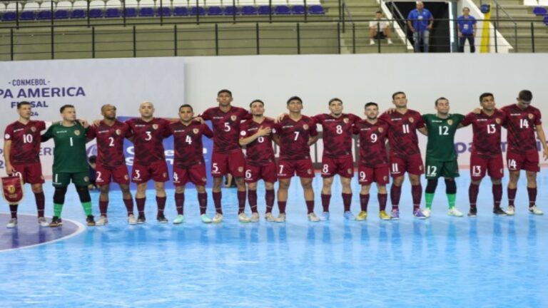 Venezuela busca su pase a la final en la Copa América de Futsal