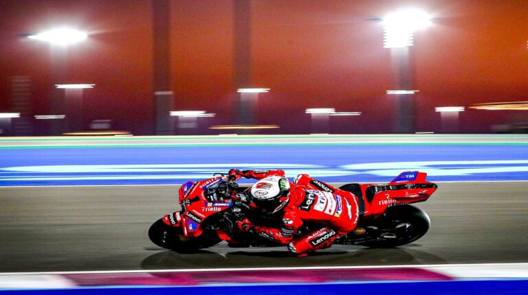 ‘Pecco’ Bagnaia rompió el récord en Lusail y manda con autoridad en los test