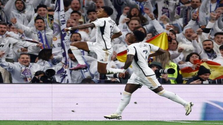 El Real Madrid golea al Girona y asesta un golpe a LaLiga
