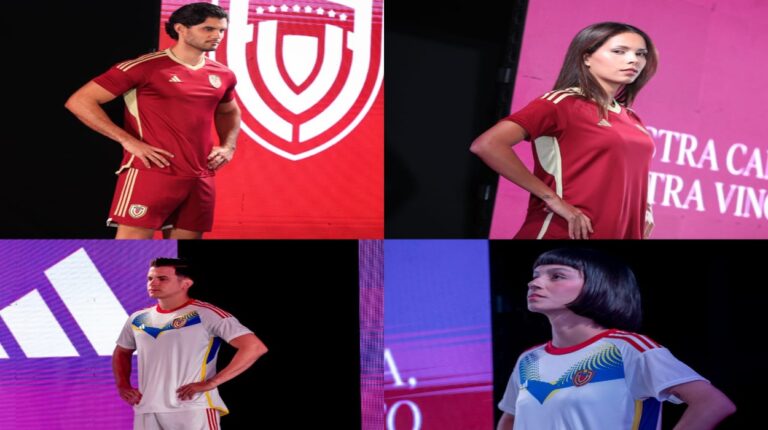 La vinotinto tiene nueva camiseta