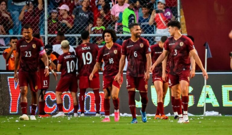 Venezuela cayó al lugar 54 del ranking FIFA
