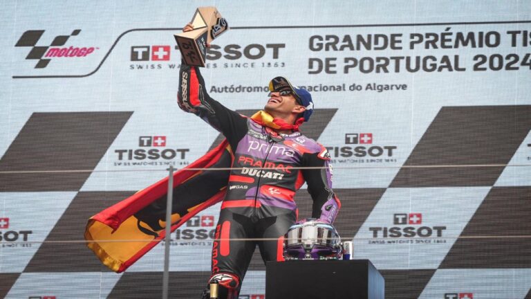 Jorge Martín logró su primera victoria y es nuevo líder del mundial