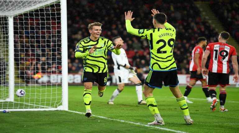 Arsenal no tuvo piedad y aplastó al Sheffield