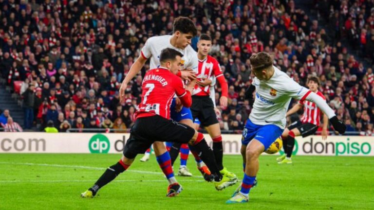 Barcelona y Athletic igualan