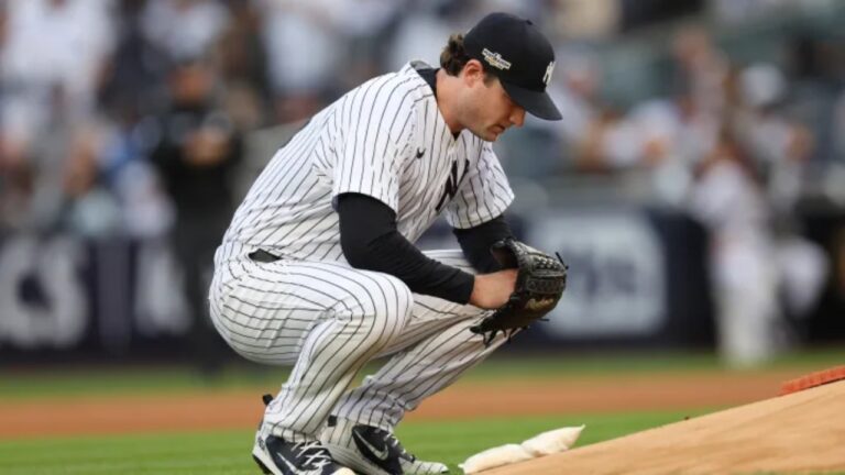 Gerrit Cole se podría perder el primer mes de la temporada con Yankees