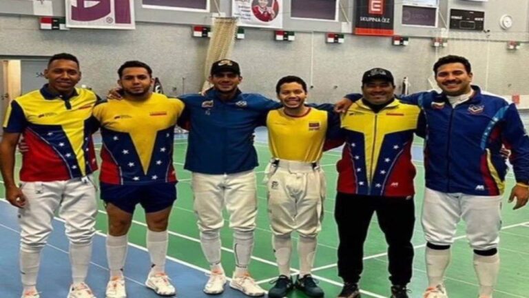 El equipo de espada de Venezuela dirá presente en París 2024