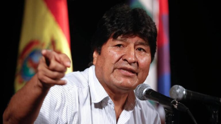 Evo Morales asegura que el alzamiento militar fue un «golpe a la economía» y no a Arce