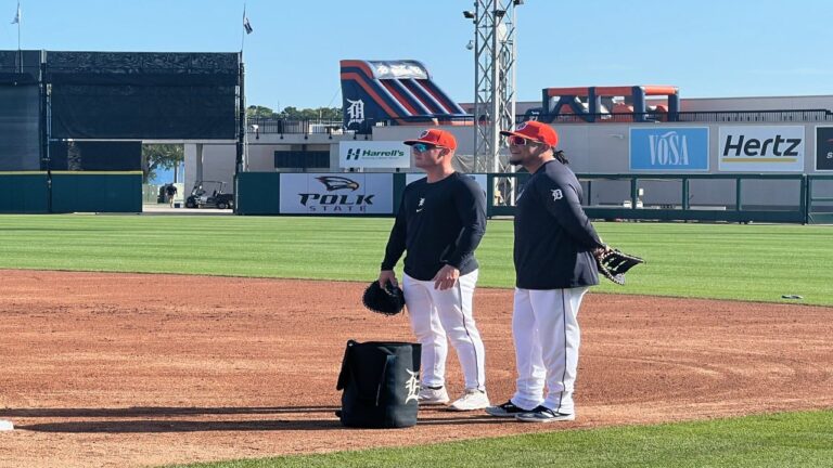 Miguel Cabrera dijo presente en los entrenamientos de Detroit