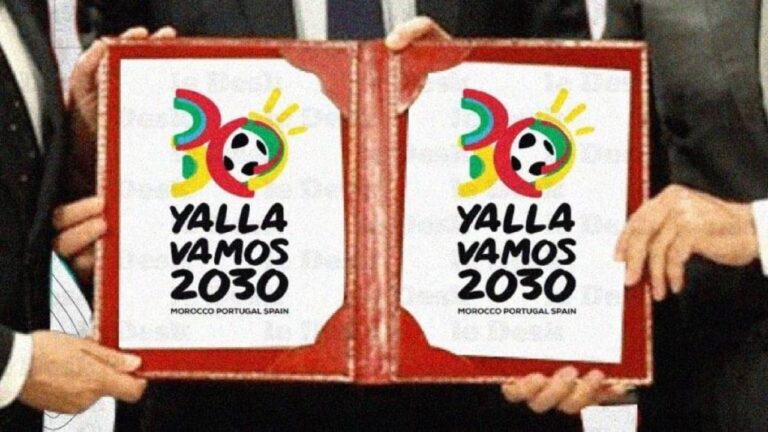 España, Portugal y Marruecos presentaron el logo del Mundial 2030