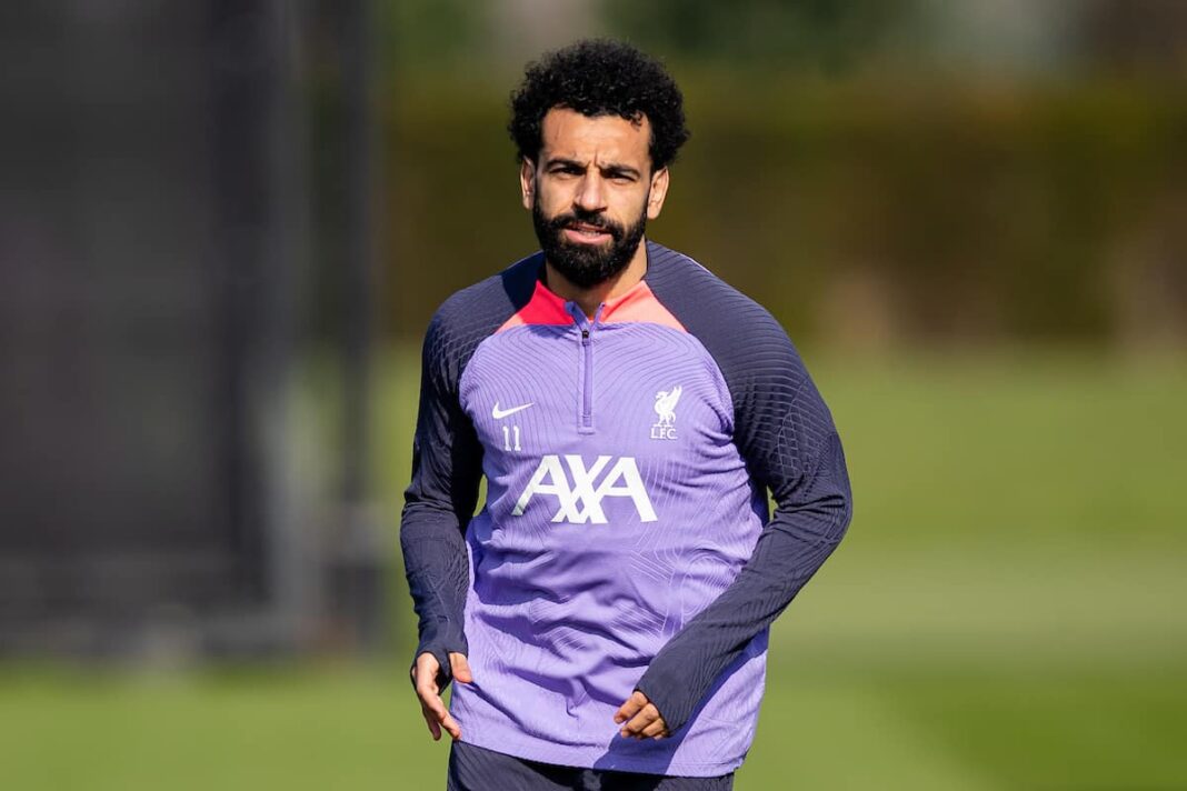 Salah vuelve a entrenarse y apunta al City