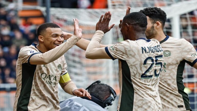 Mbappé mostró su magia y acercó el título al PSG