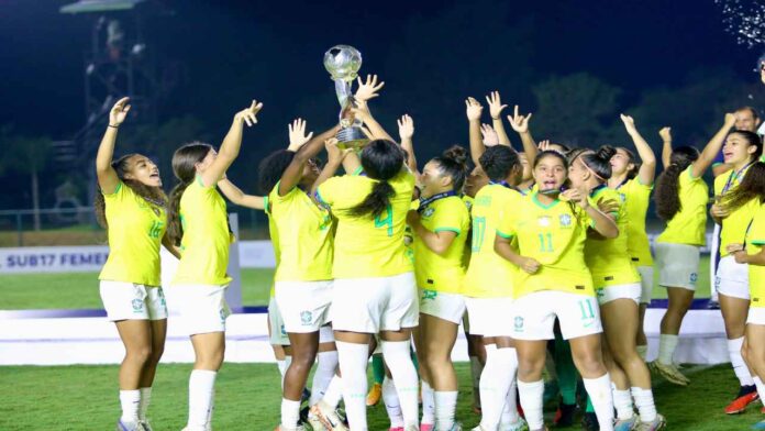 Brasil se consagró en el Sudamericano sub-17