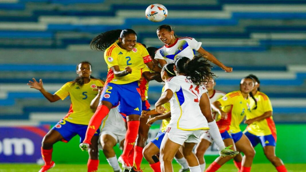Colombia goleó a Venezuela en el Sudamericano Sub-20 femenino