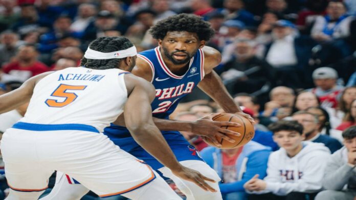 Joel Embiid comandó a los Sixers pára sumar la primera victoria en Playoffs