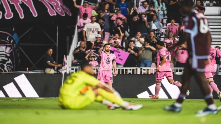 El regreso de Messi no le fue suficiente al Inter Miami