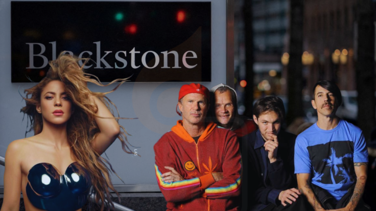 Blackstone adquiere los repertorios de Shakira y  Red Hot Chili Peppers