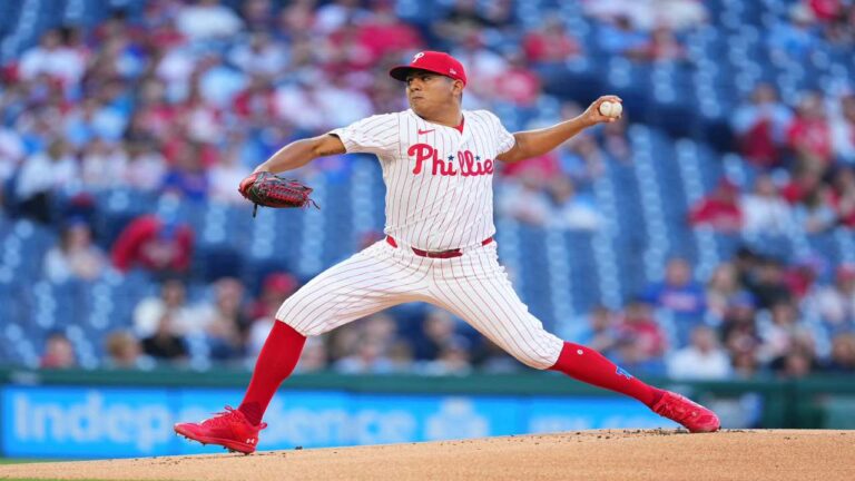 Ranger Suárez logró la ruta completa con los Phillies