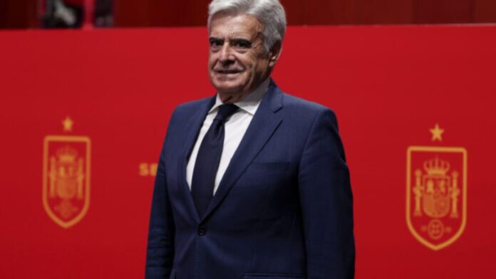 Presidente de la Real Federación Española de Fútbol, Pedro Rocha.