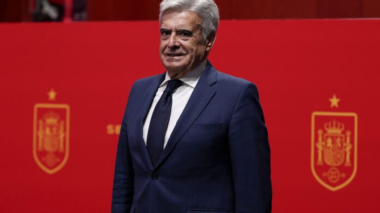 Presidente de la Real Federación Española de Fútbol, Pedro Rocha.