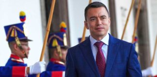 Noboa asegura que Ecuador tiene nuevo rostro con más seguridad tras seis meses de mandato
