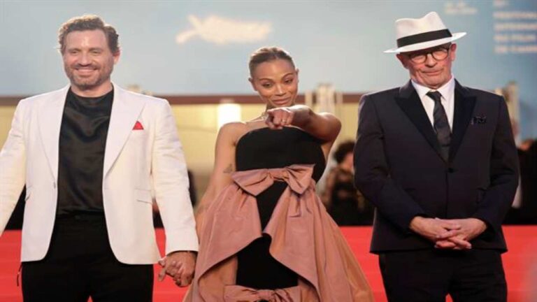 Musical sobre un narco que se hace mujer: Audiard, Saldaña y Gascón revolucionan Cannes