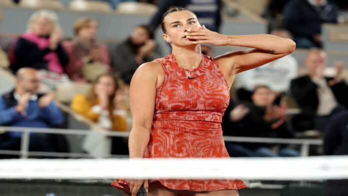 Sabalenka cumple y avanza de la primera ronda