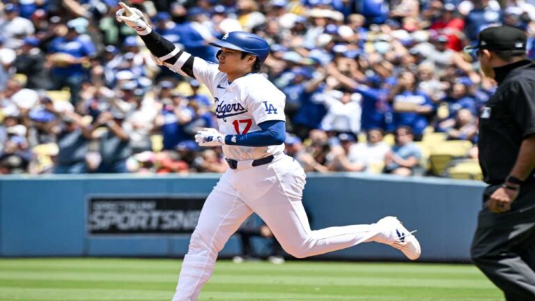 Ohtani confirmó la barrida de Dodgers ante Bravos