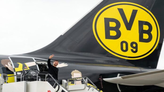 Borussia Dortmund ya se encuentra en Londres para la final de la Champions