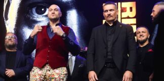 Tyson Fury y Oleksandr Usyk se enfrenta este fin de semana en Riad