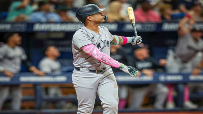 Gleyber Torres botó la pelota ante Rays